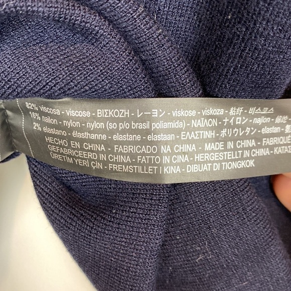 Zara Knit • Long Sleeve Knit Mini Dress - Picture 9 of 9